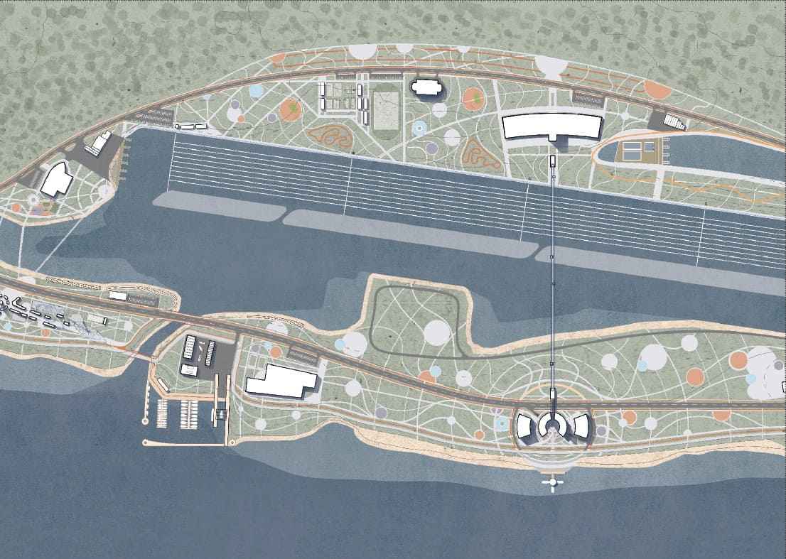 «Рекультивация территории правого берега реки Камы с устройством водно-спортивного центра с гребным каналом в г. Перми»