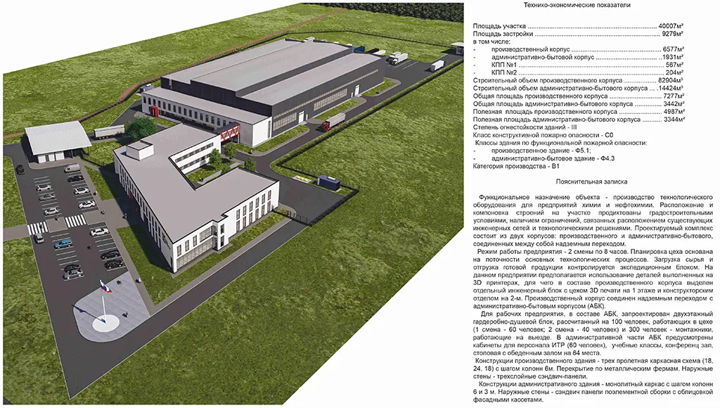 Производственно-складское здание, расположенное по адресу: г. Пермь, ул. Промышленная, з/у 80в