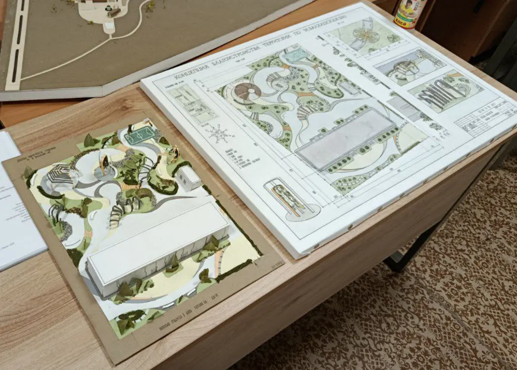 Концепция благоустройства территории по ул.Балхашская, 203, г. Пермь