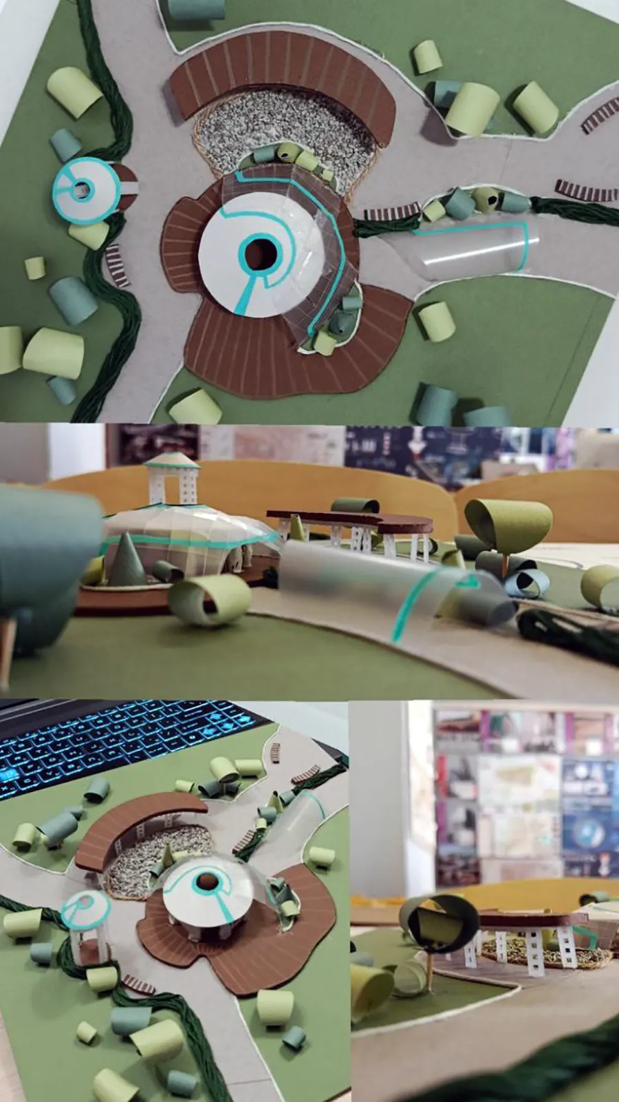 Объёмно-пространственный элемент в архитектурной среде «Трон»(Орджоникидзевский район г. Перми, Лёвшино)