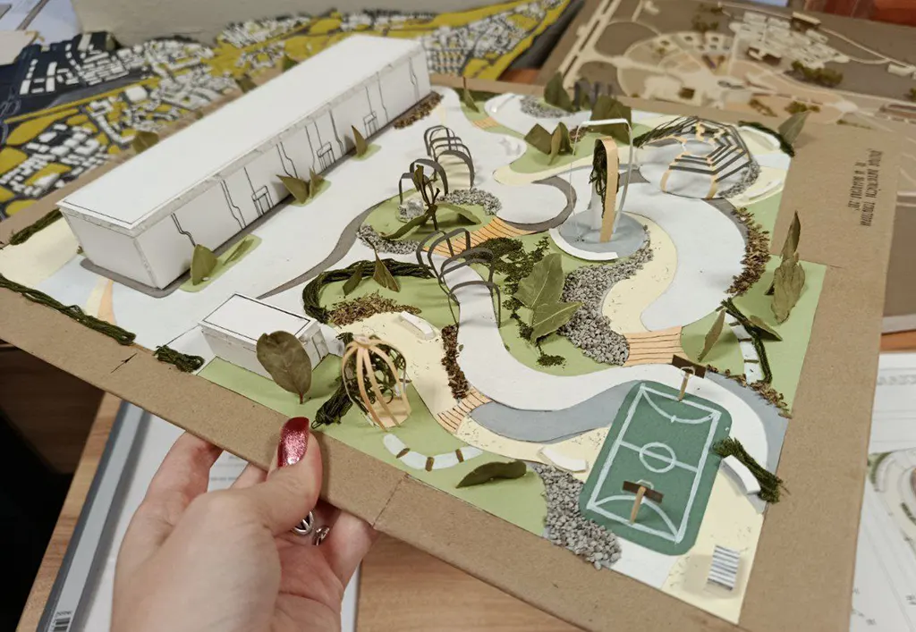 Концепция благоустройства территории по ул.Балхашская, 203, г. Пермь