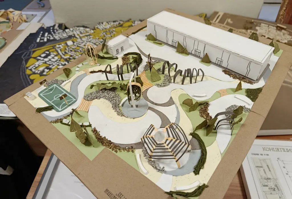 Концепция благоустройства территории по ул.Балхашская, 203, г. Пермь