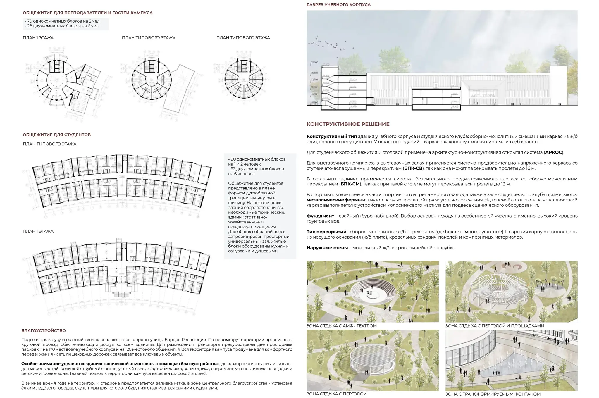 Студенческий кампус для творческих специальностей в г. Перми