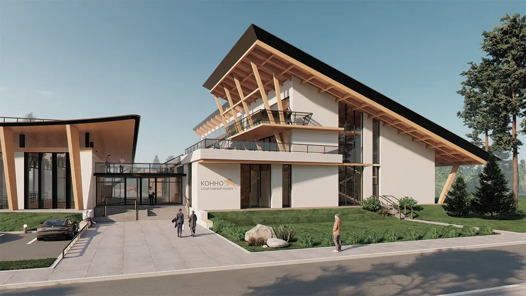 Конноспортивный манеж в г.Перми