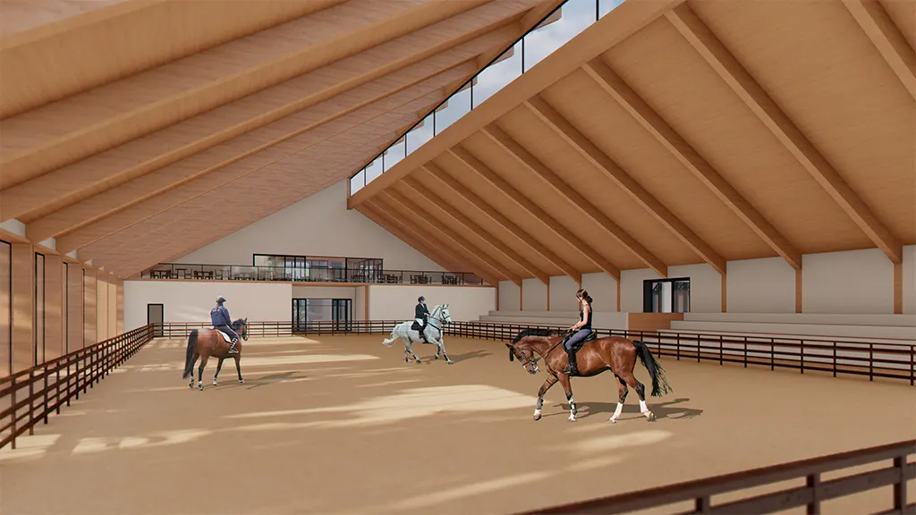 Конноспортивный манеж в г.Перми