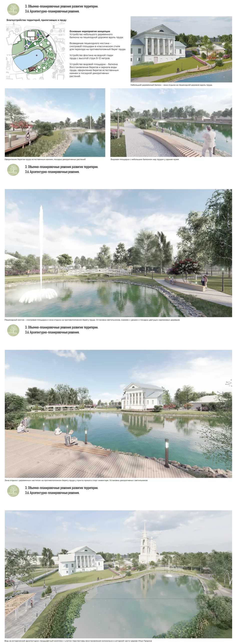 Мастер-план территории исторического центра поселка Ильинский Ильинского муниципального округа Пермского края