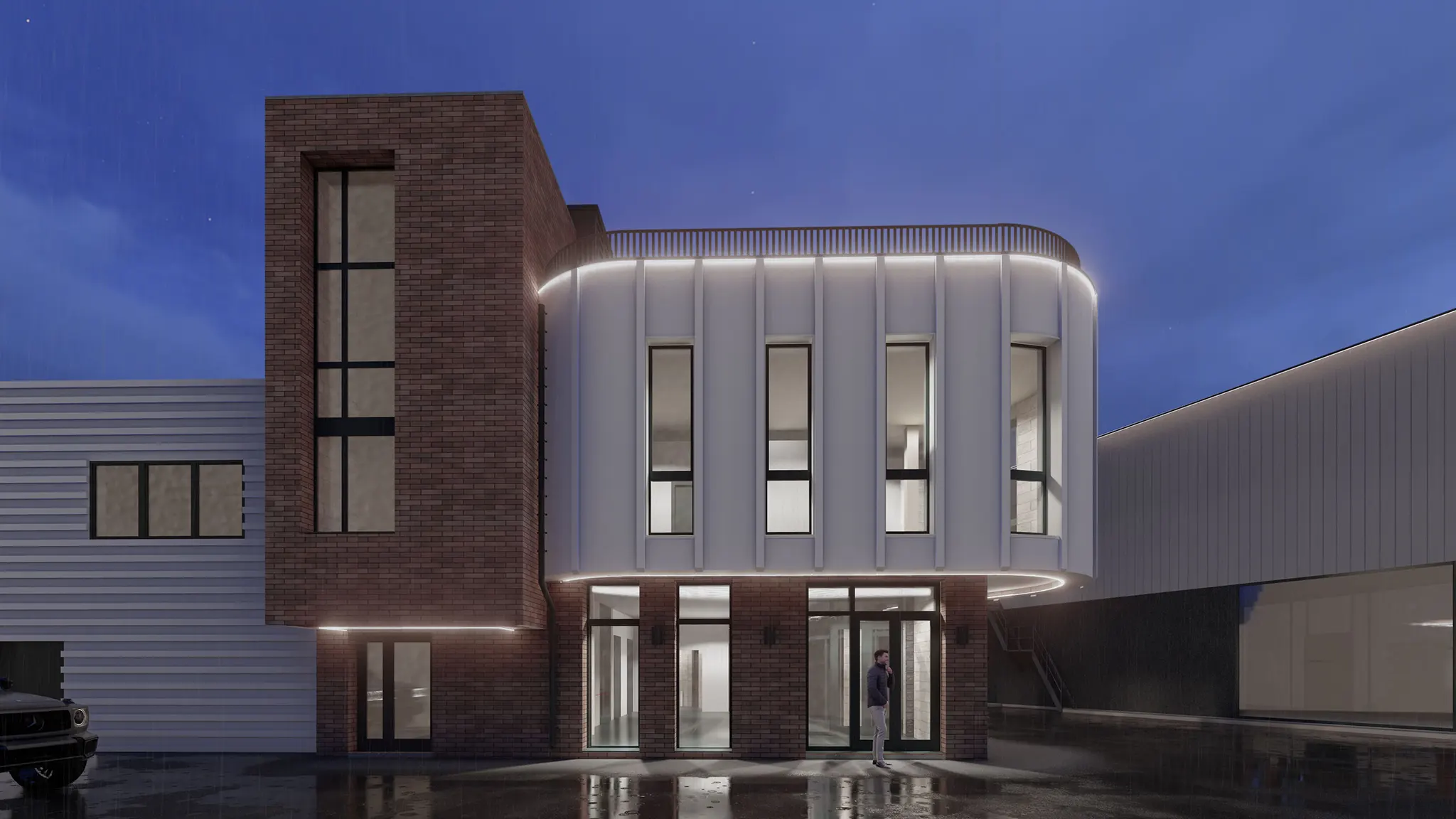 Административно-бытовое здание в г. Перми