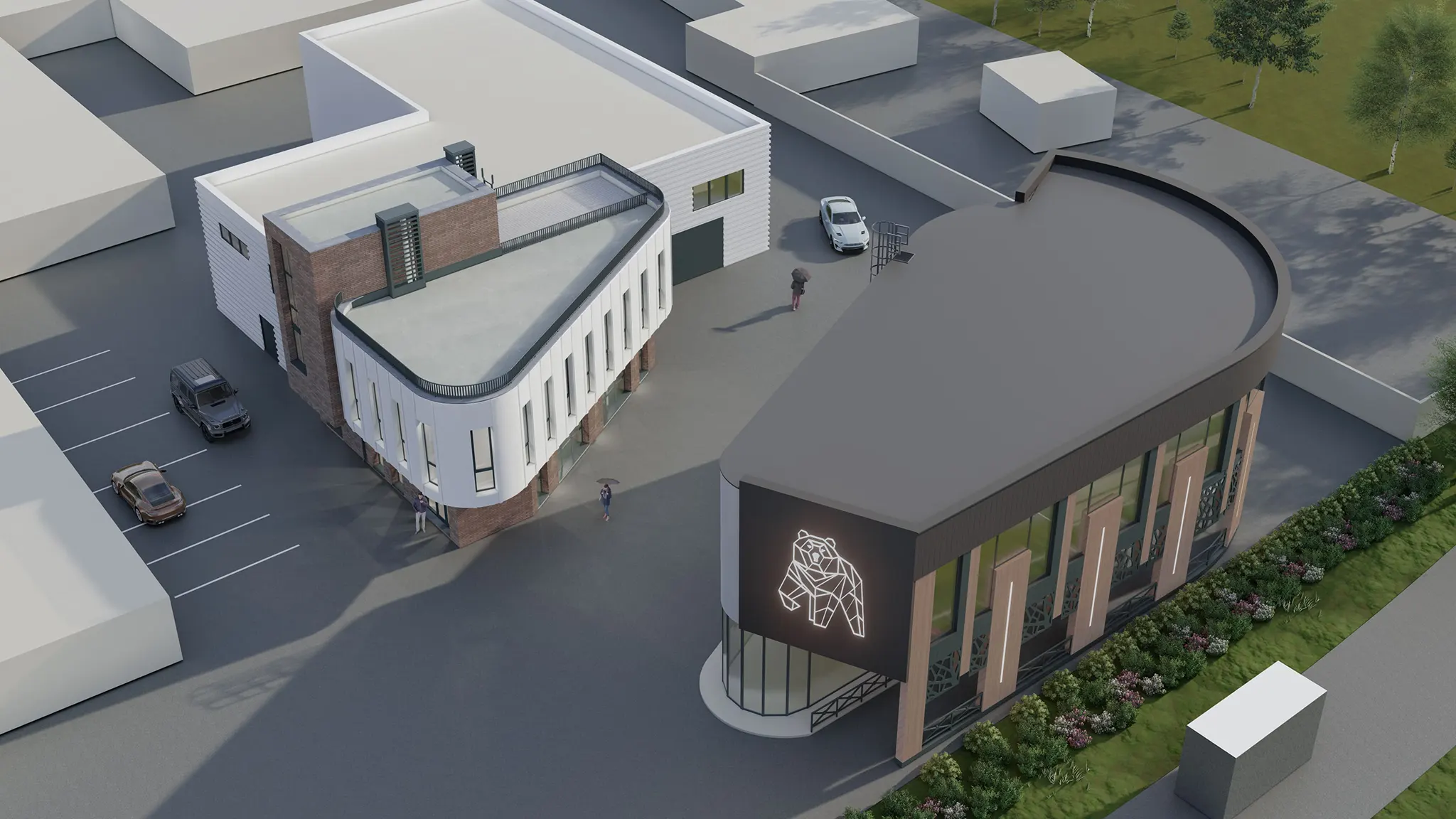 Административно-бытовое здание в г. Перми