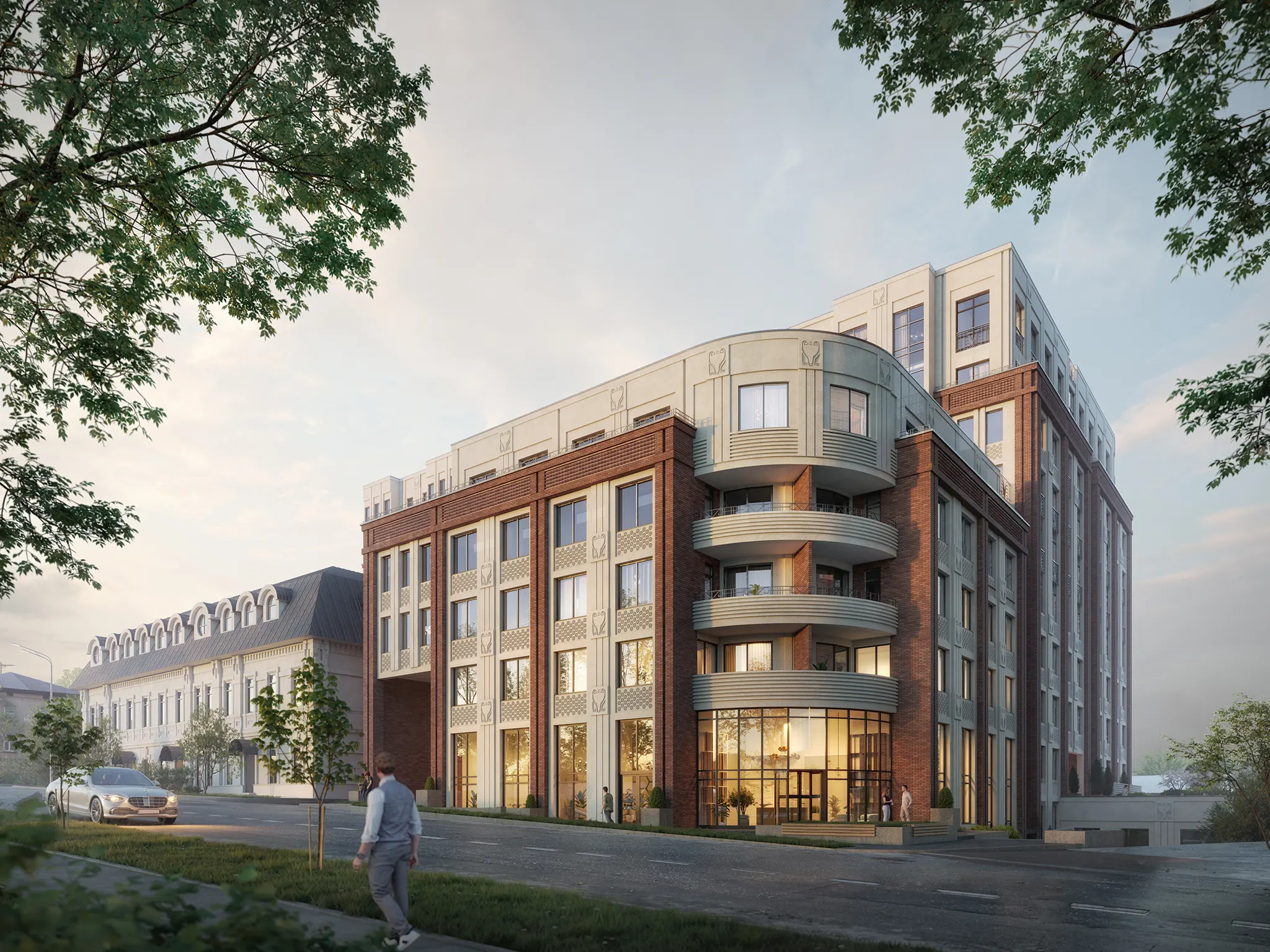 Корректировка проекта «Многоквартирный жилой дом с помещениями общественного назначения и встроено-пристроенной автостоянкой по ул. Советская, 16а в Ленинском р-не г. Перми»