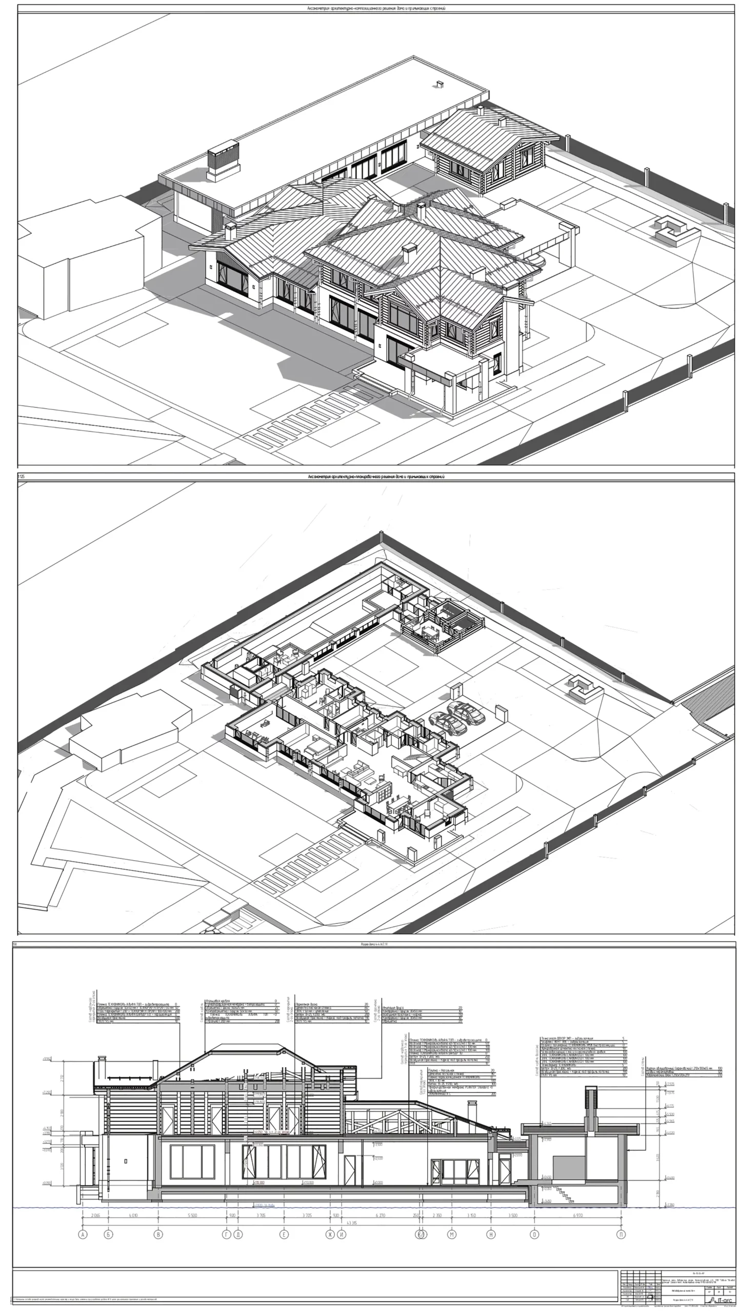 Коттедж премиум класса 1000 кв.м. на берегу реки Чусовая.