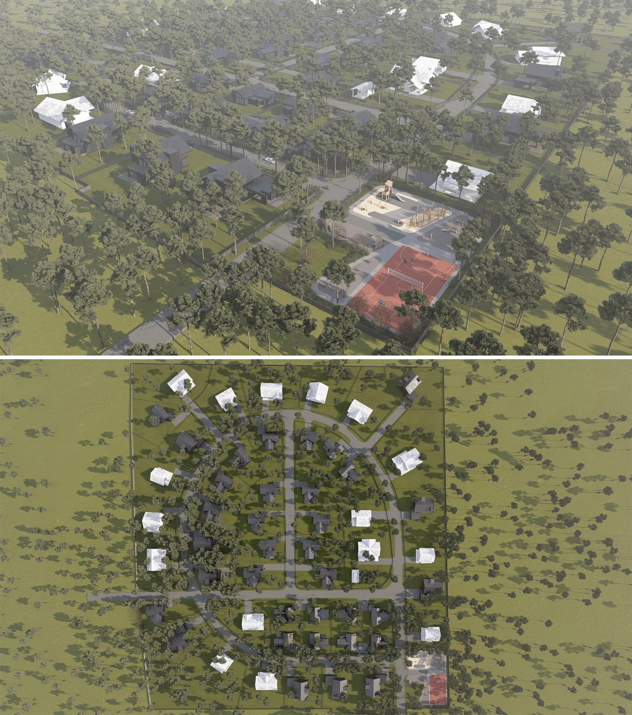 Коттеджный поселок премиум класса в Пермском крае.