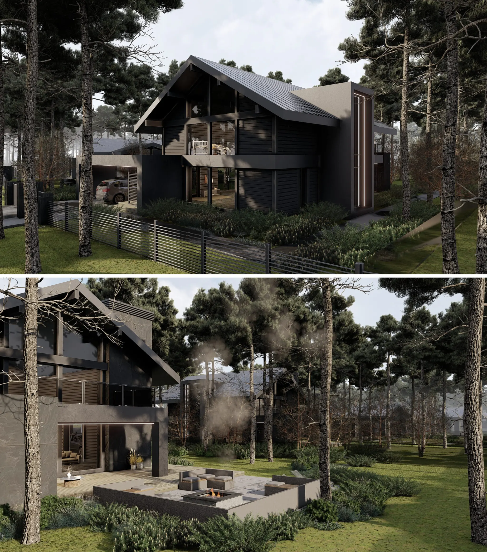 Коттеджный поселок премиум класса в Пермском крае.